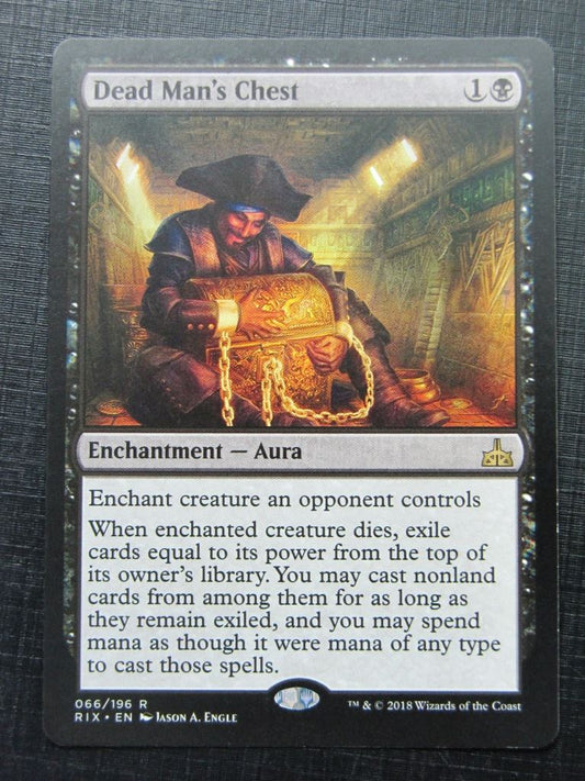 Dead Man's Chest - Mtg Magic Card # D13