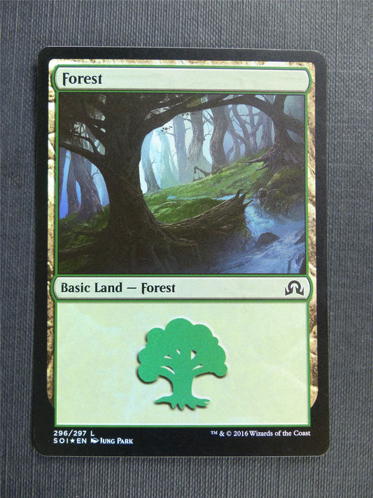 Forest 296/297 Foil - Mtg Magic Cards #4CP