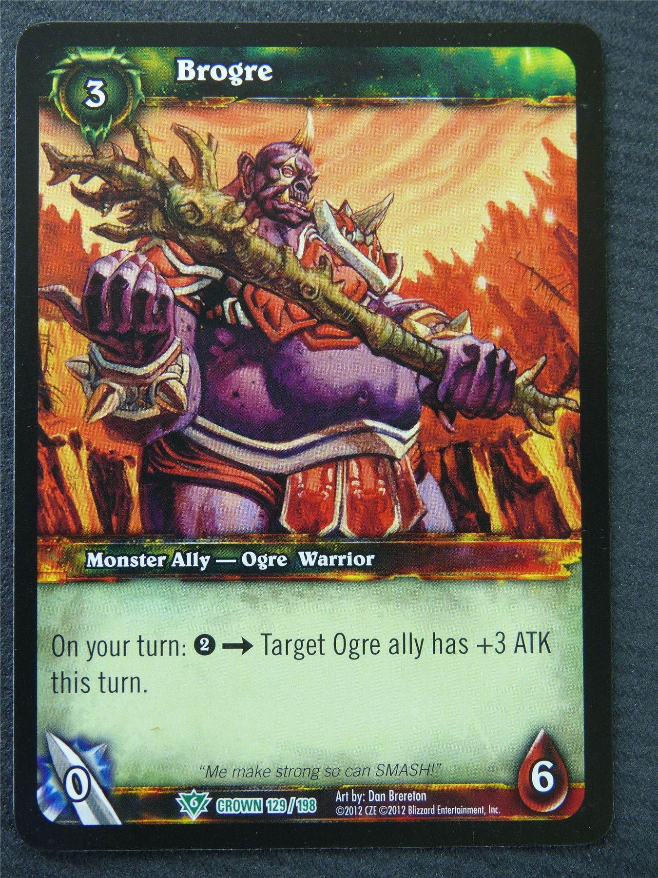 Brogre - Uncommon - World Of Warcraft #1IE