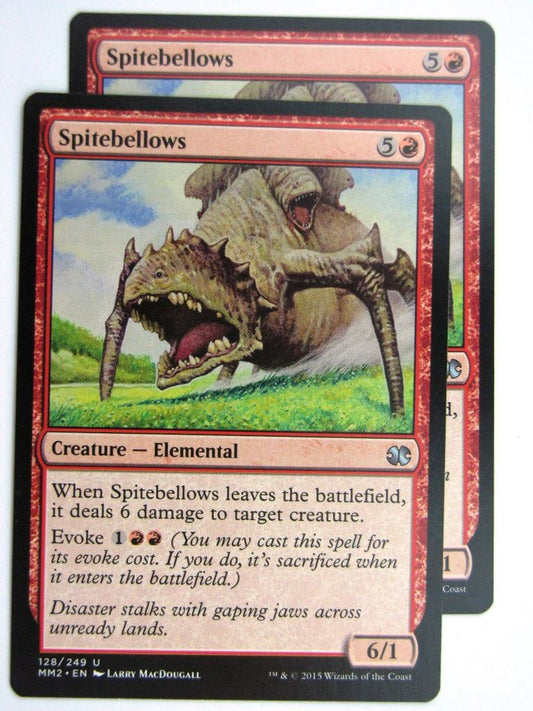 MTG MODERN MASTERS TWO: SPITEBELLOWS x2 # 28B10