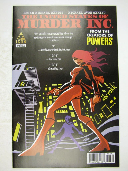Icon Comics: THE UNITED STATES OF MURDER #4 AUGUST 2014 # 14A39