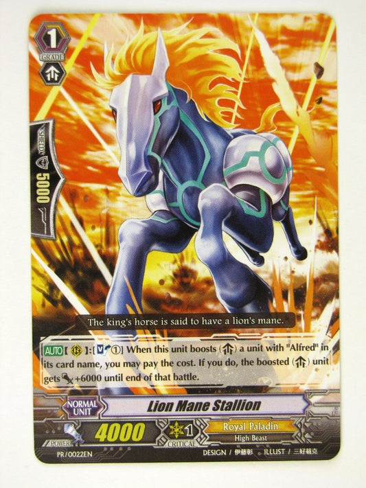 Vanguard Cards: LION MANE STALLION Promo # 18J29