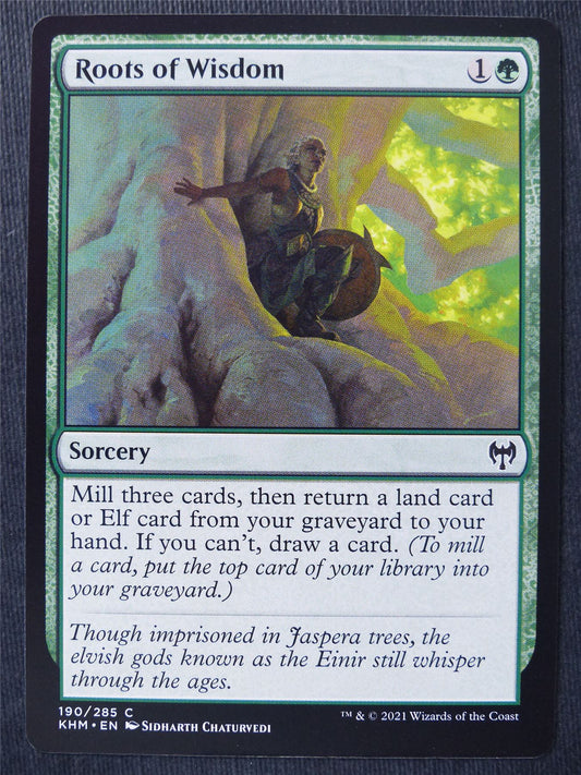 Roots of Wisdom - Mtg Magic Cards #1C