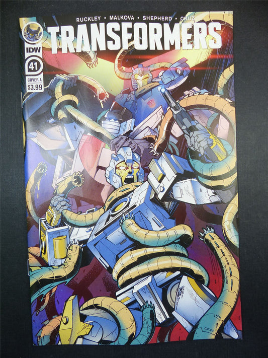 TRANSFORMERS #41 cvr A - Mar 2022 - IDW Comic #92S