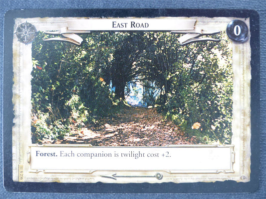 East Road 11 S 236 - played - LotR Cards #HH