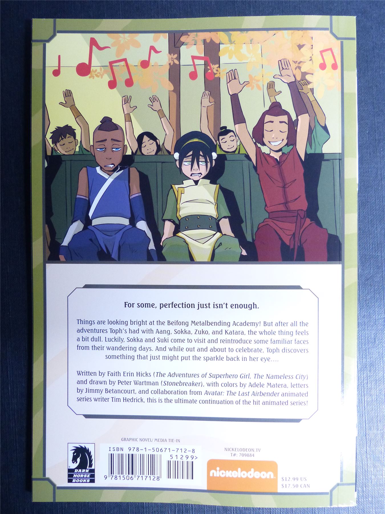 AVATAR The Last Airbender: Toph's Metalbending Academy - Dark Horse Graphic Softback #4C1