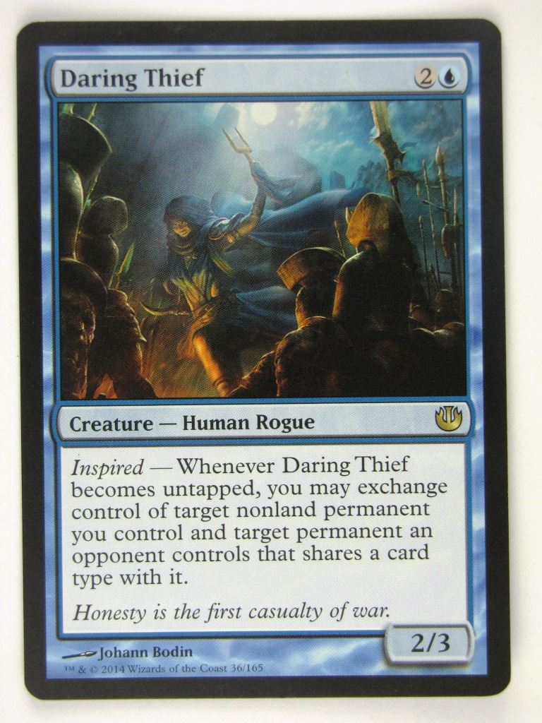MTG Magic Played Cards: DARING THIEF # 18F68