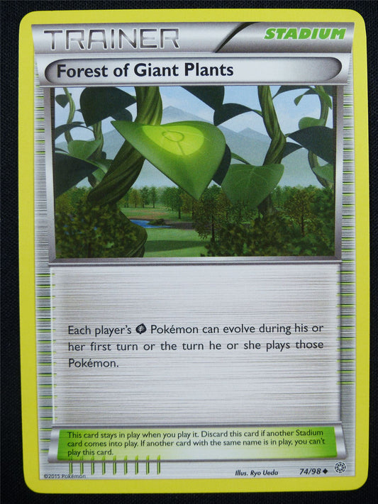 Forest of Giant Plants 74/98 - Pokemon Card #10H