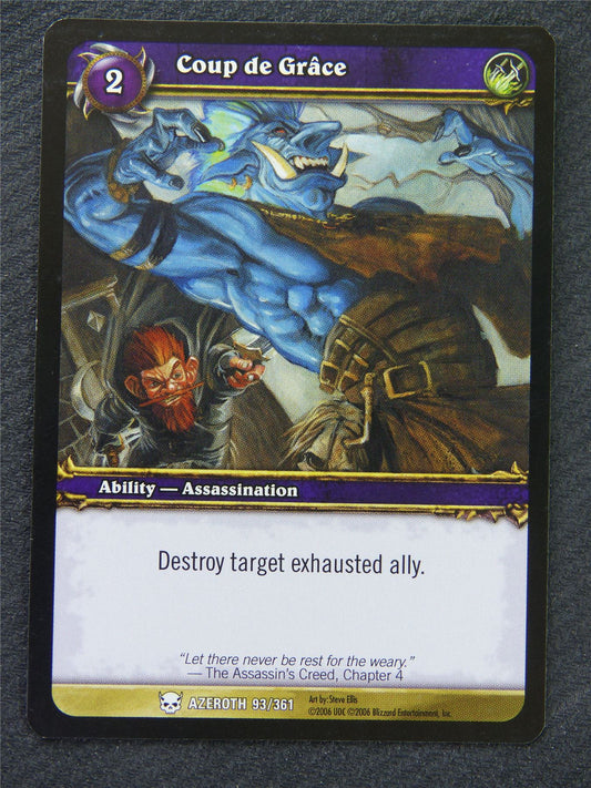 Coup De Grace - Common - World Of Warcraft #1C3