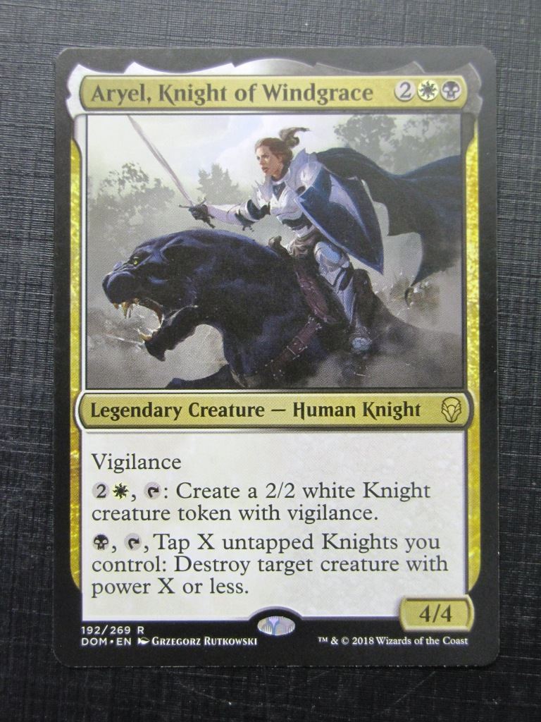 Aryel Knight of Windgrace - MTG Magic Card # 12H90