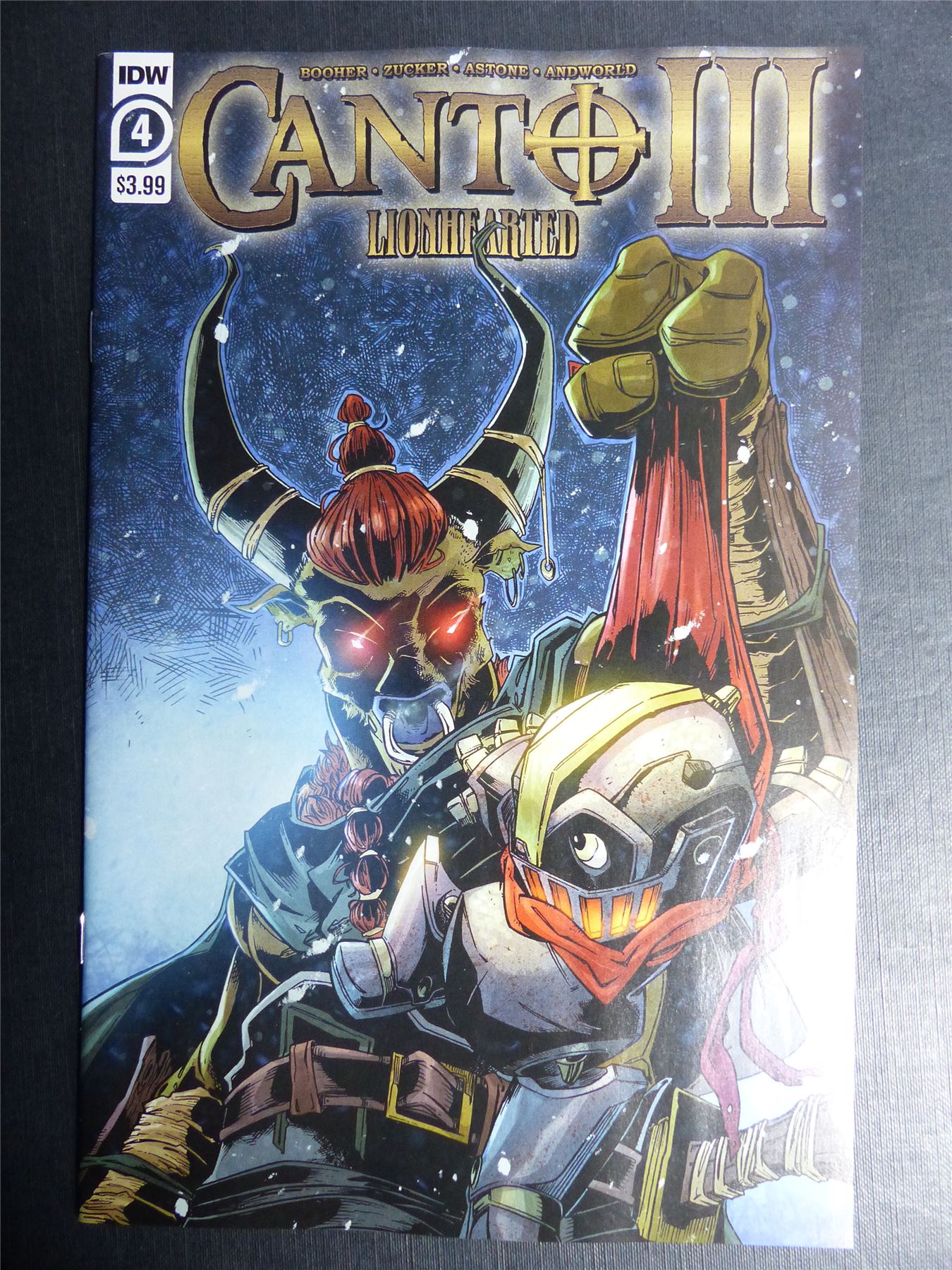 CANTO III: Lionhearted #4 - Dec 2021 - IDW Comics #32P