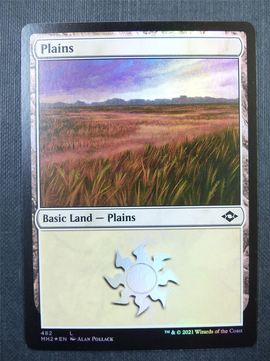Plains 482 Foil - Modern Horizons 2 - Mtg Card #40K