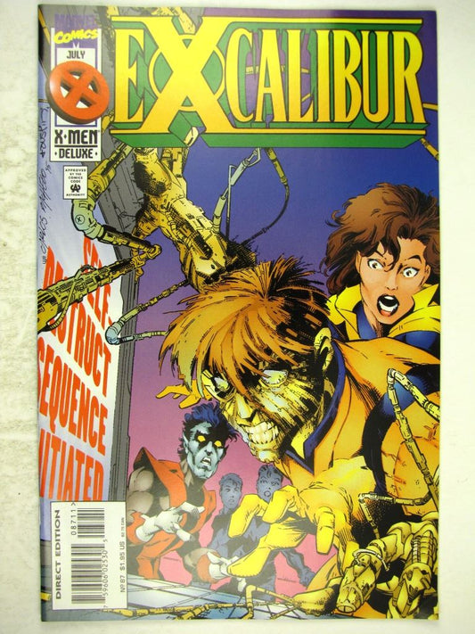 Marvel Comics: EXCALIBUR #87 JULY 1995 # 17E44