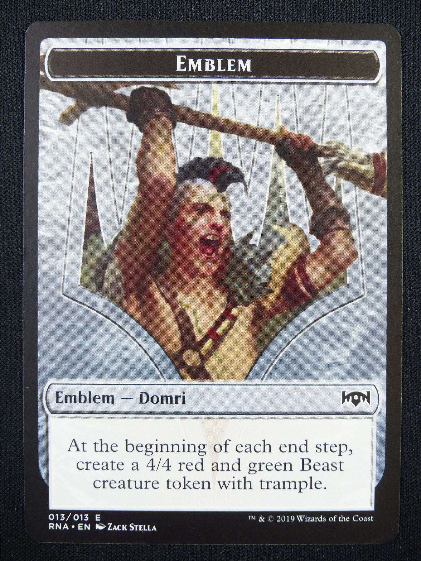 Domri Emblem Token - Mtg Card #2BO