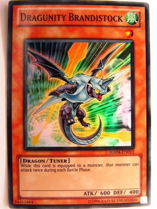 DRAGUNITY BRANDISTOCK HA04 SUPER RARE - Yugioh Card