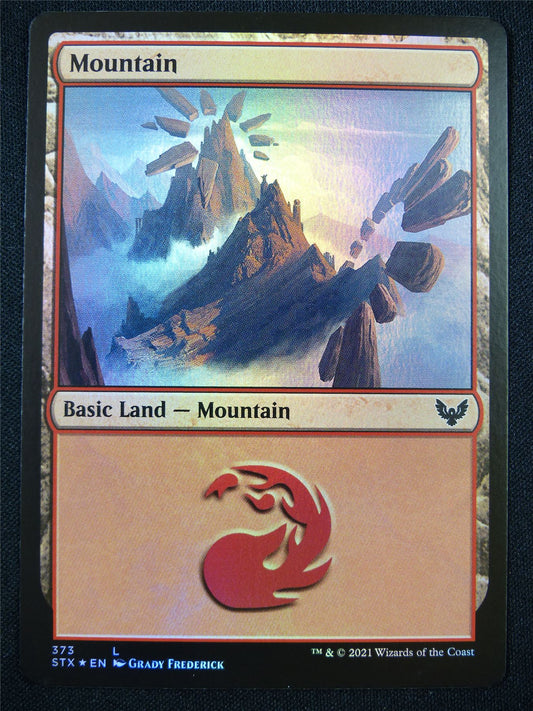 Mountain 373 Foil - Mtg Card #228