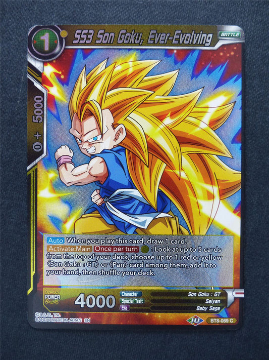SS3 Son Goku Ever-Evolving Foil - Dragon Ball Super Cards #YF