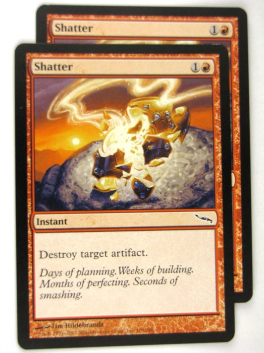 MTG Magic: the Gathering Cards: SHATTER x2: MRD