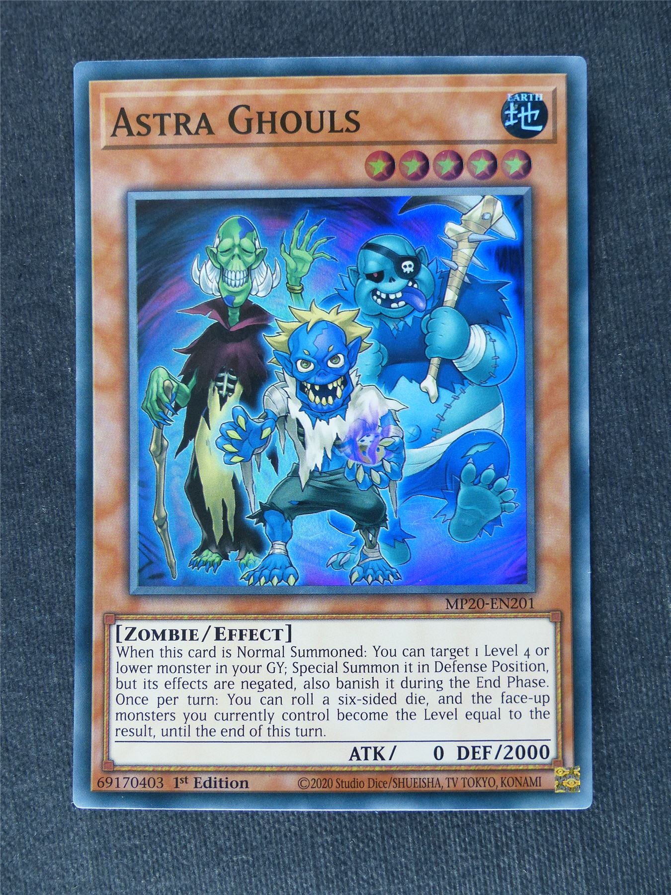 Astra Ghouls MP20 Super Rare - 1st ed - Yugioh Cards #W6