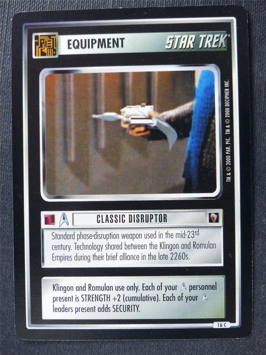 Classic Disruptor - Star Trek Card #4XI