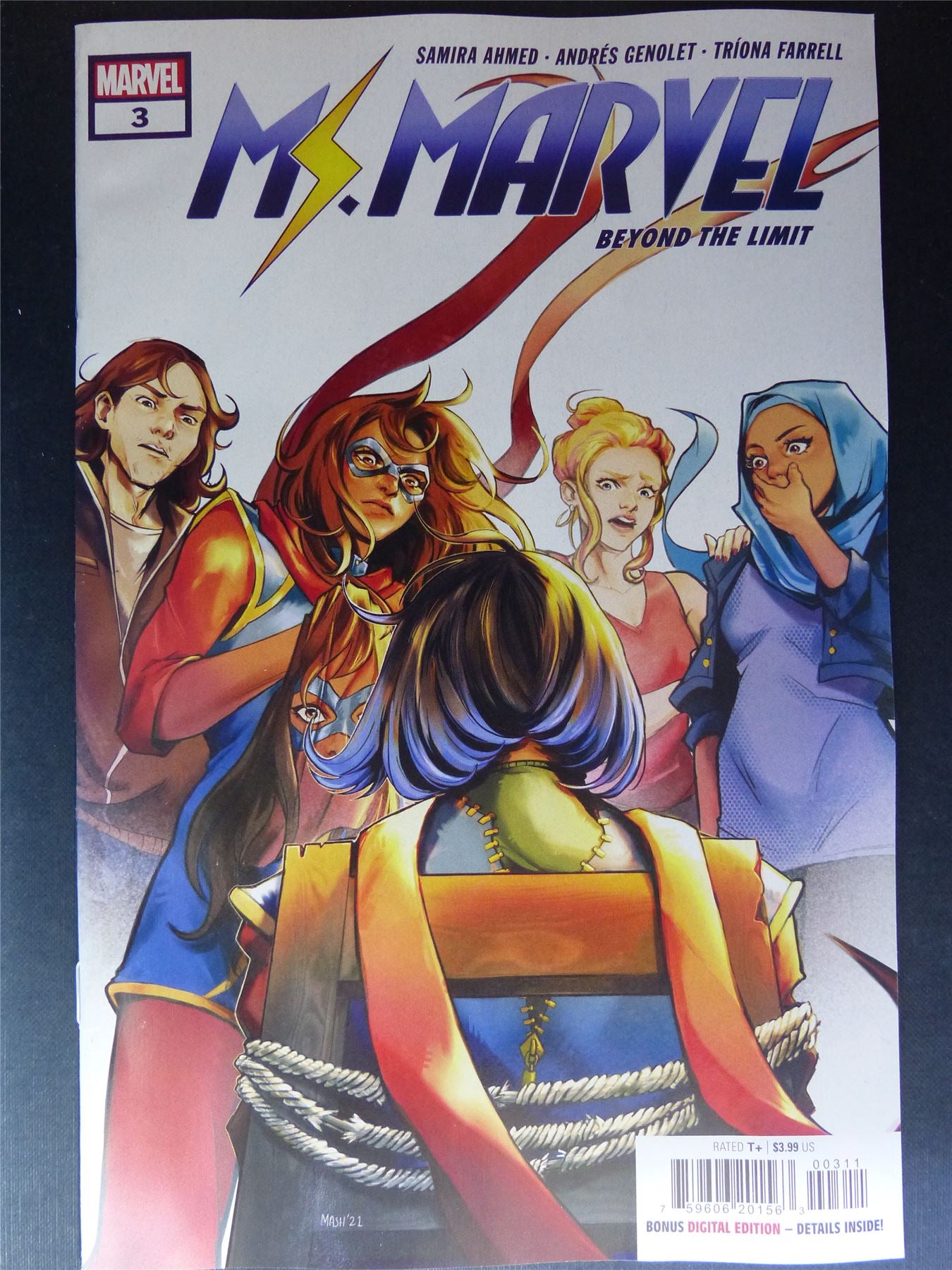 MS. Marvel #3 - Apr 2022 - Marvel Comic #7BF