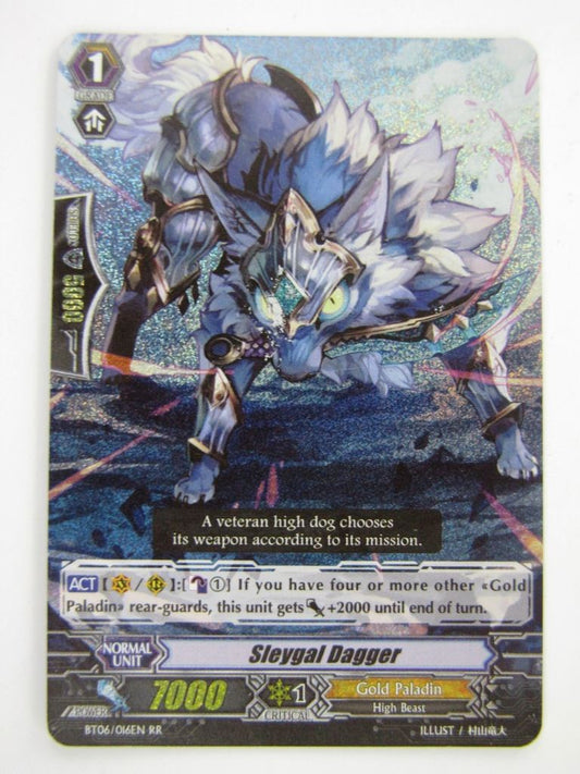 Vanguard Cards: SLEYGAL DAGGER BT06 RR played # 2B14