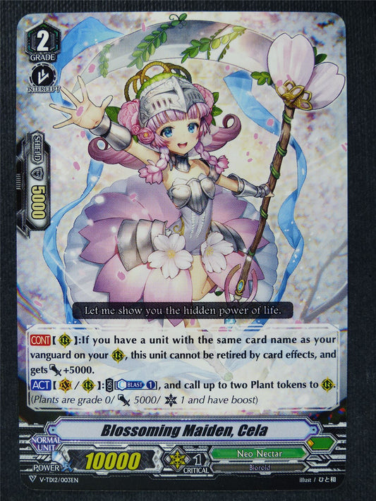 Blossoming Maiden Cela V-TD12 - Vanguard Cards #1T