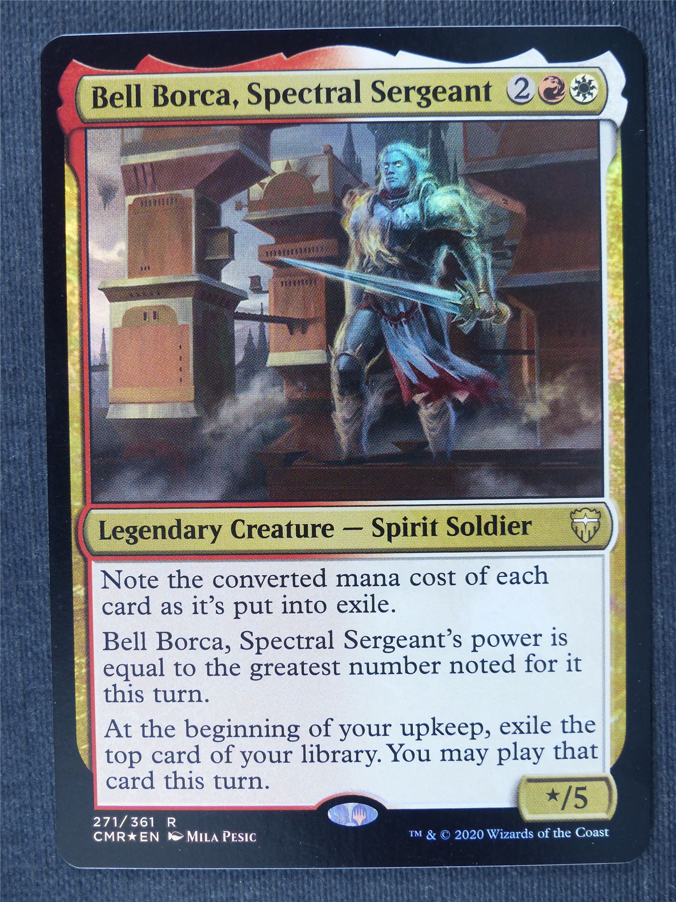 Bell Borca Spectral Sergeant Foil - Mtg Magic Cards #3XB