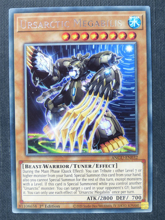 Ursarctic Megabilis ANGU Rare - 1st ed Yugioh Cards #35M