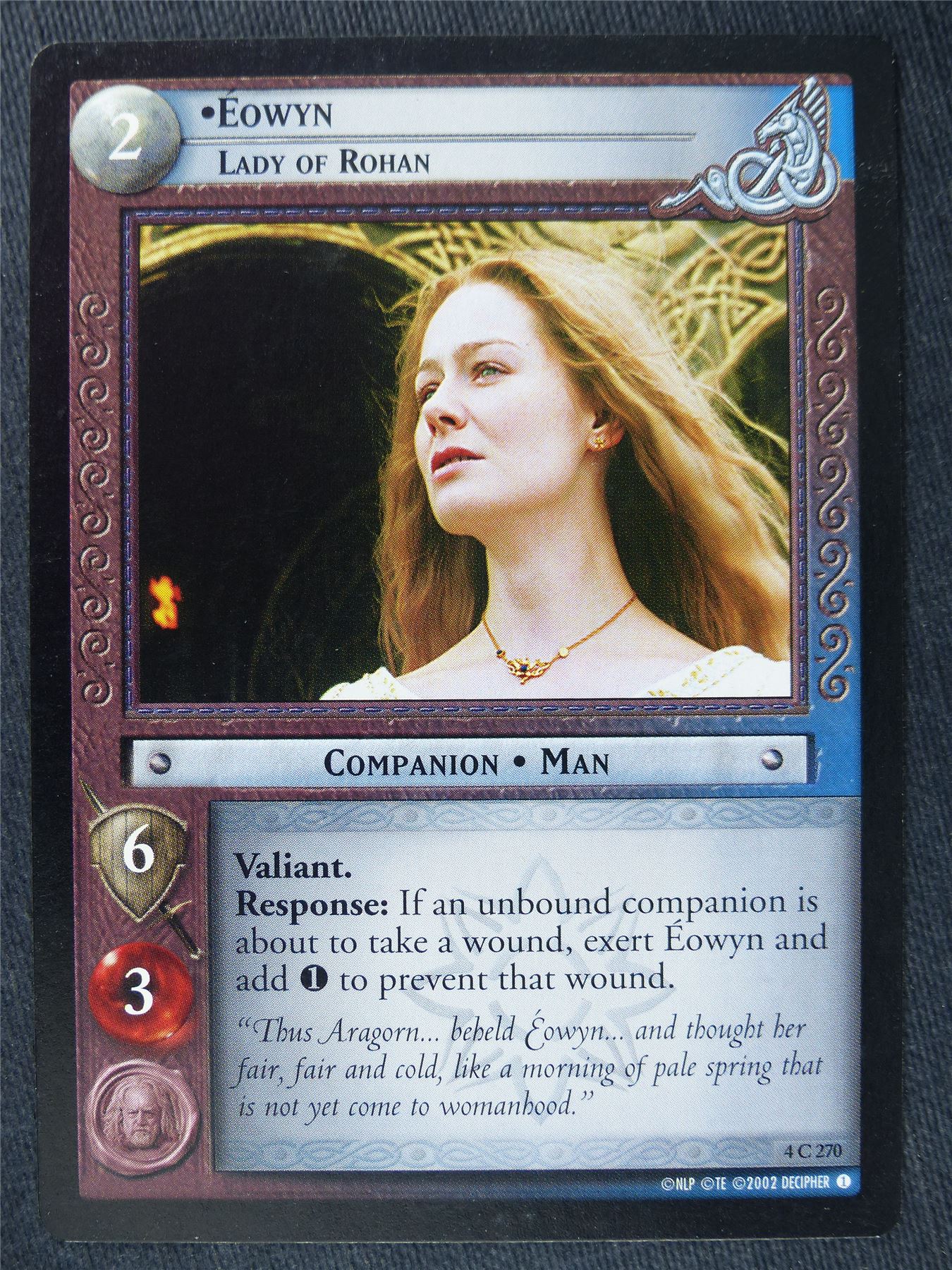 Eowyn 4 C 270 - LotR Cards #NR