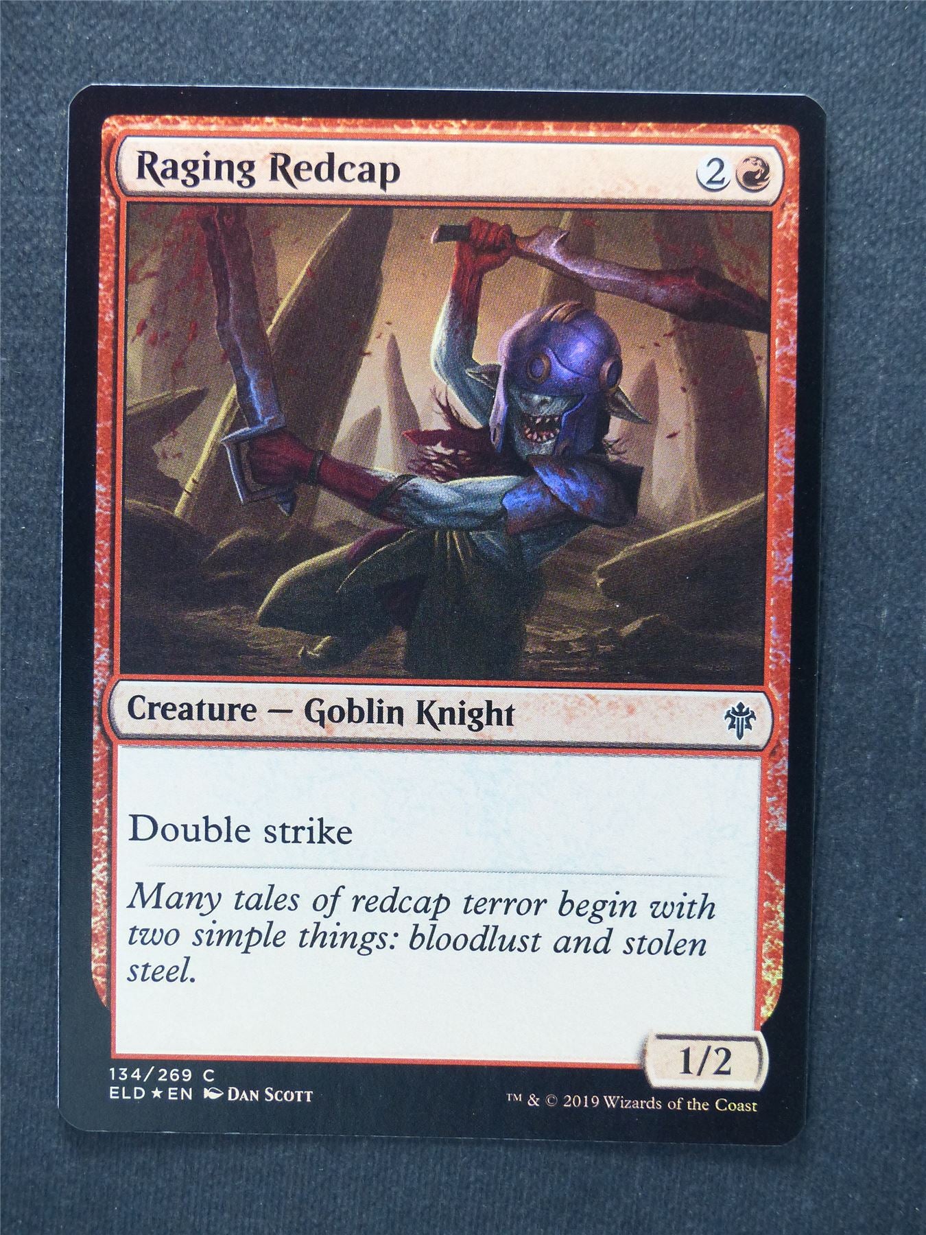 Raging Redcap Foil - Mtg Magic Cards #RK