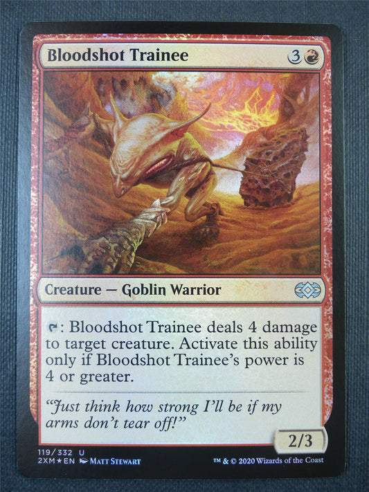 Bloodshot Trainee Foil - Mtg Card #5ZO