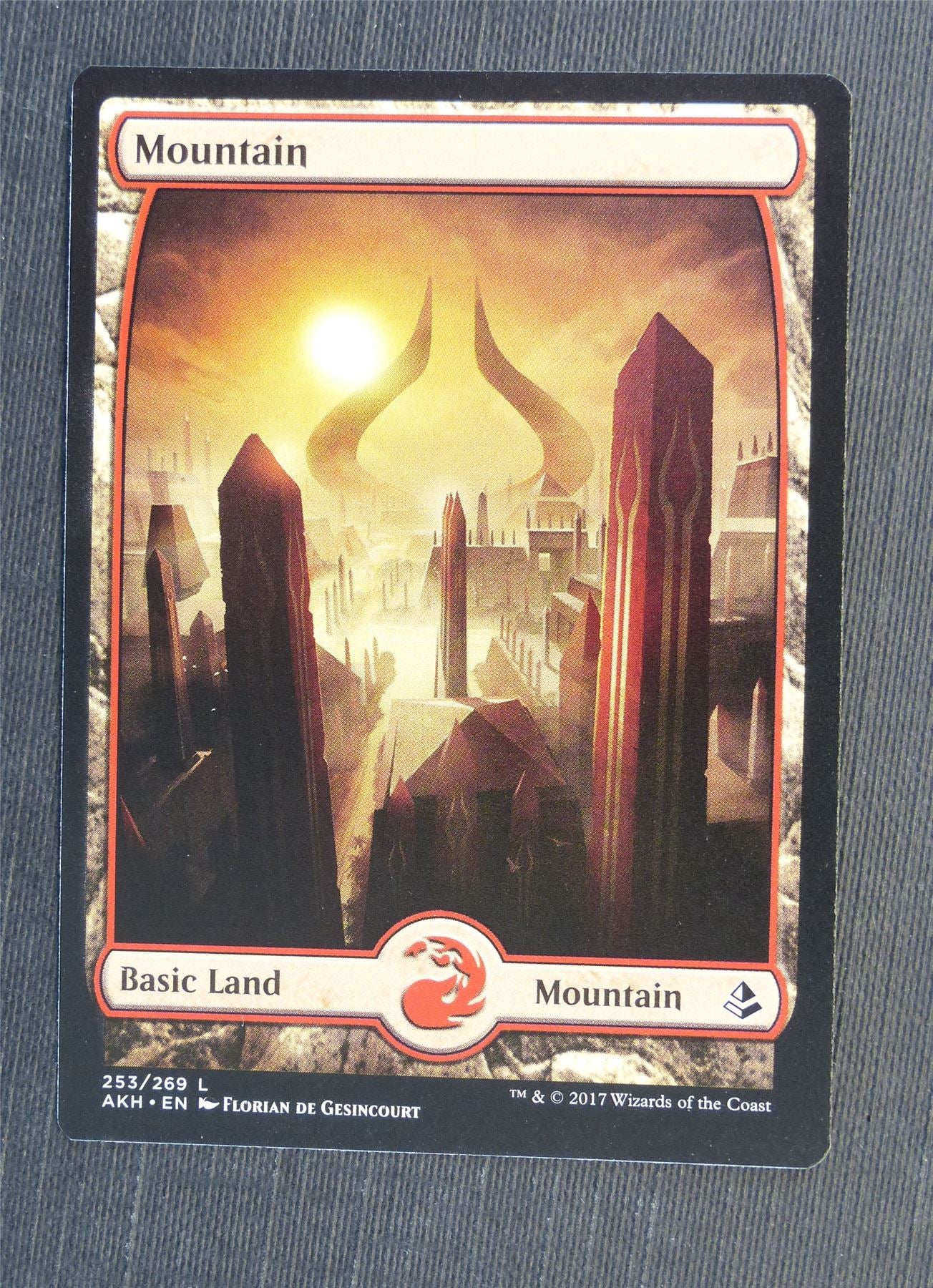 Mountain Full Art 253/269 - Mtg Magic Cards #5EN