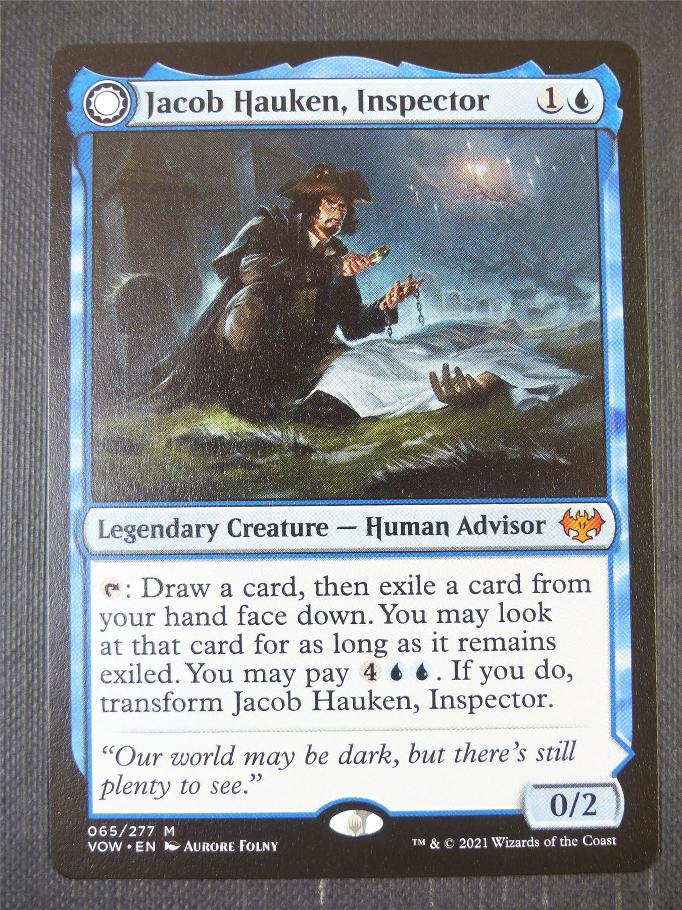 Jacob Hauen Inspector - Mtg Card #XU