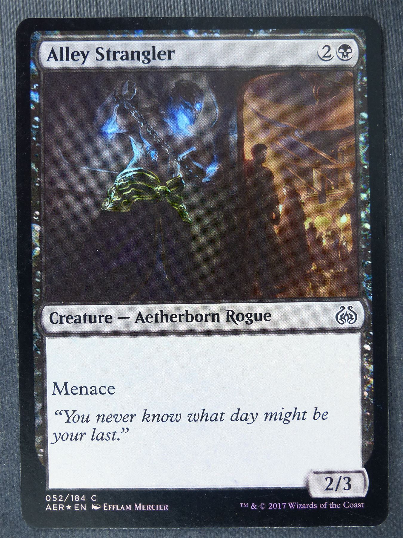 Alley Strangler Foil - Mtg Magic Cards #Q7