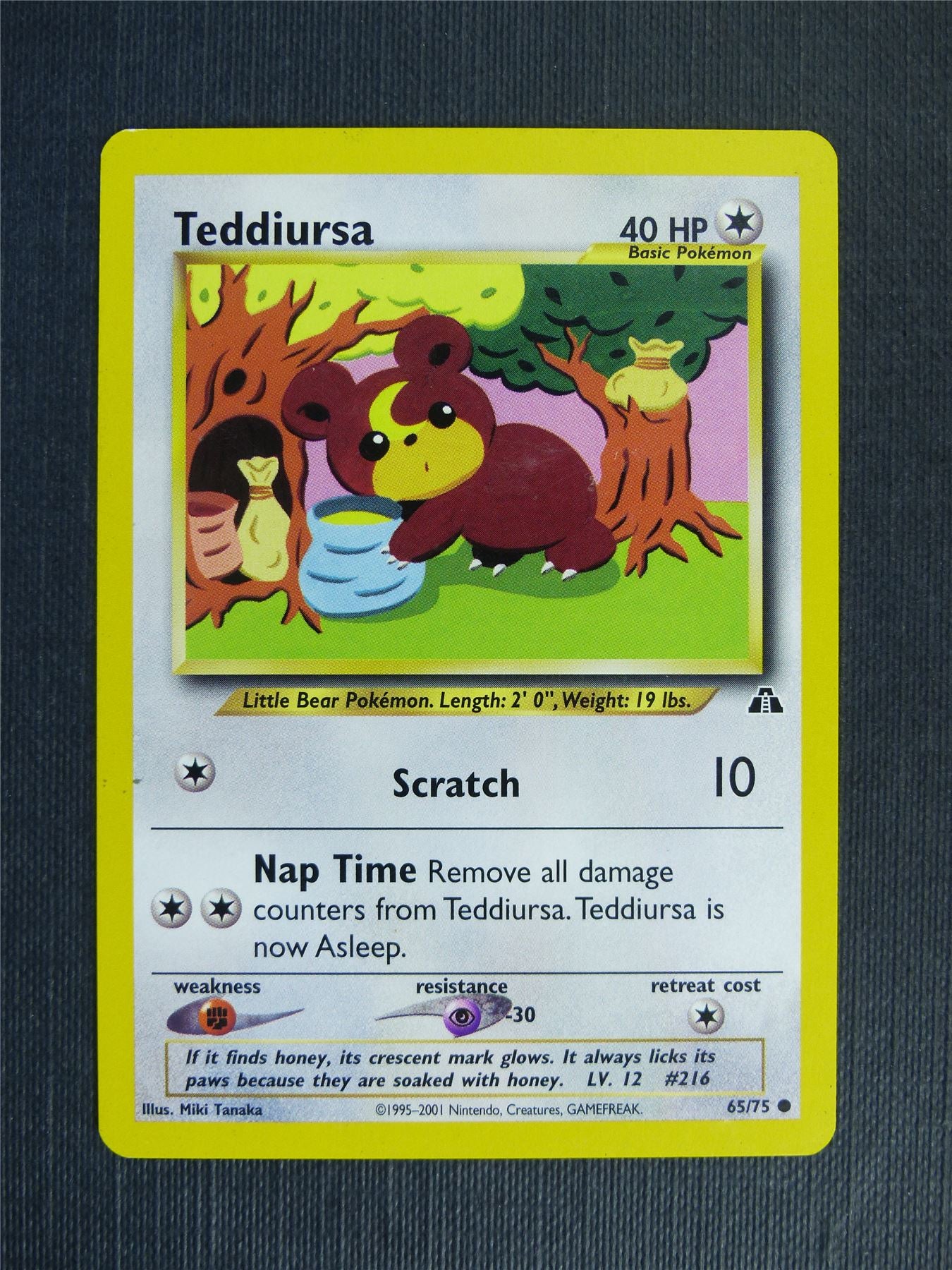 Teddiursa 65/75 - Pokemon Cards #190