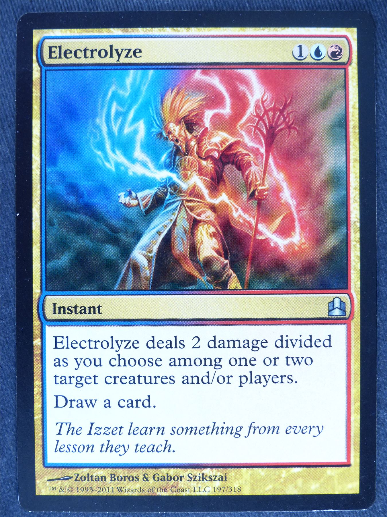 Electrolyze - Mtg Magic Cards #LI