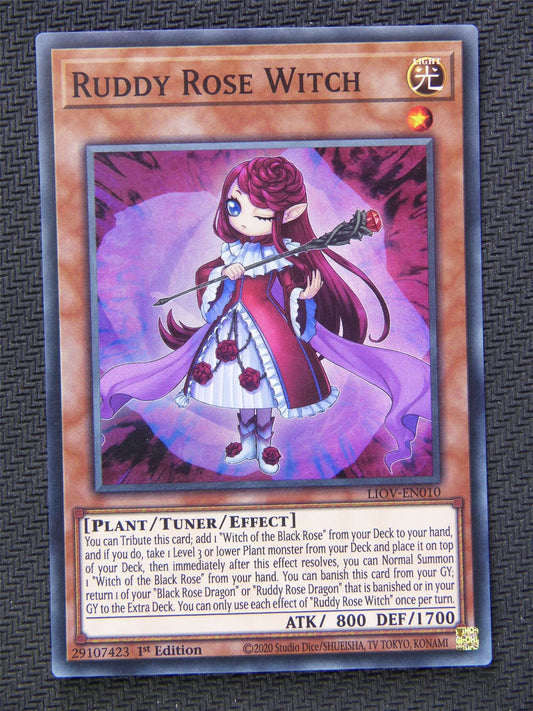 Ruddy Rose Witch - Super Rare - Yugioh Card #5UY