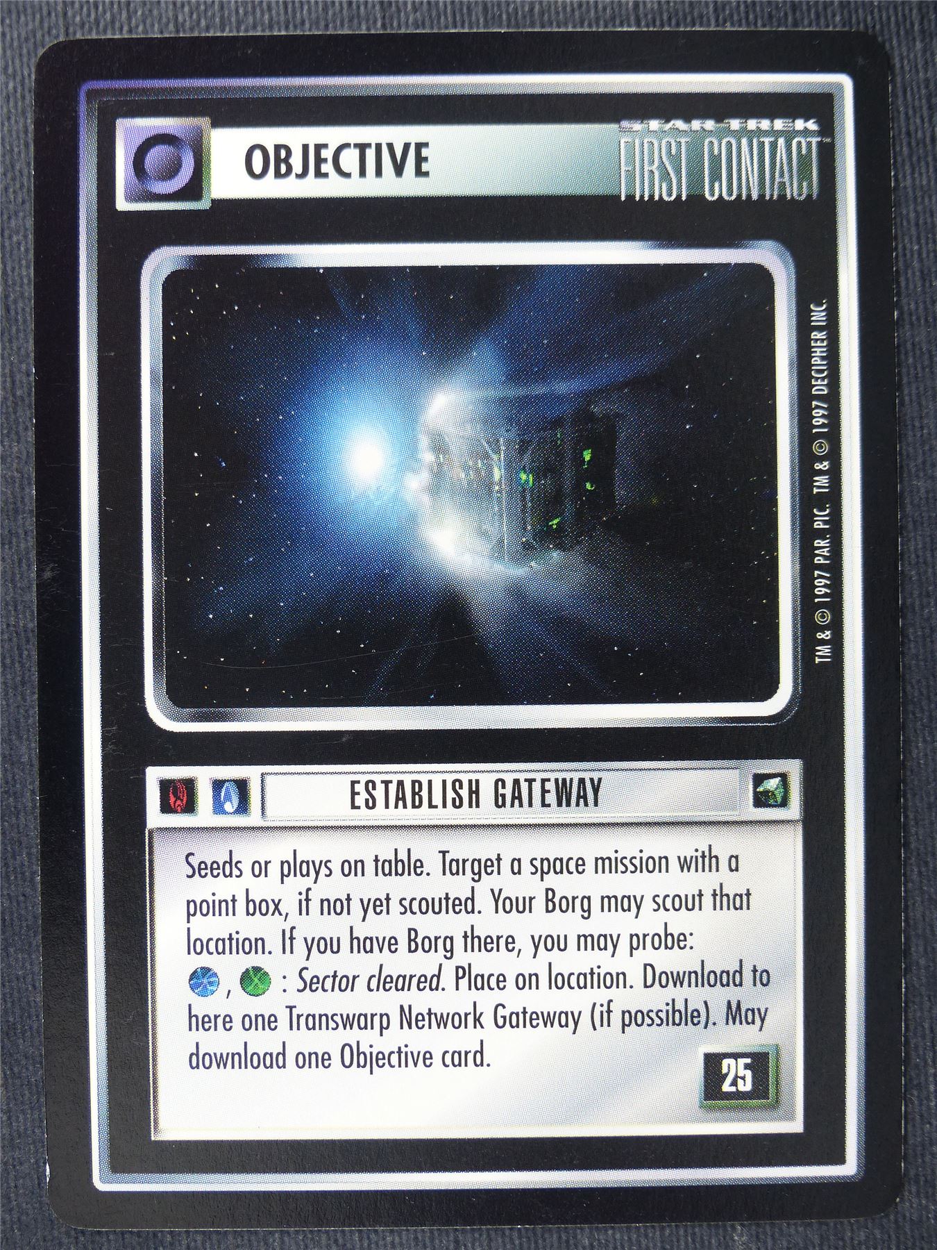 Establish Gateway - FC - Star Trek Cards #10D