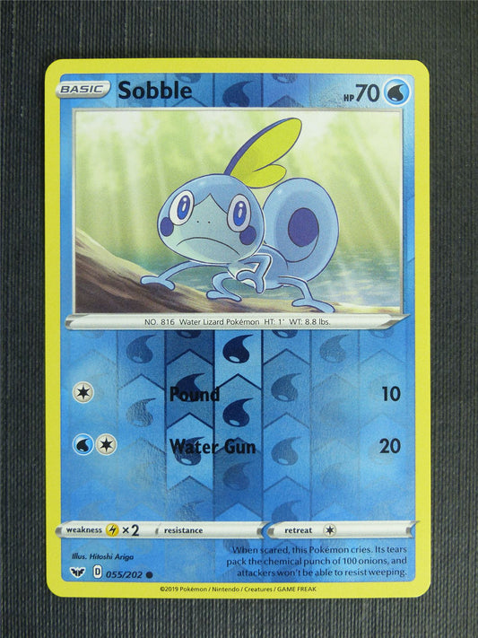 Sobble 055/202 Reverse Holo - Pokemon Cards #1MJ