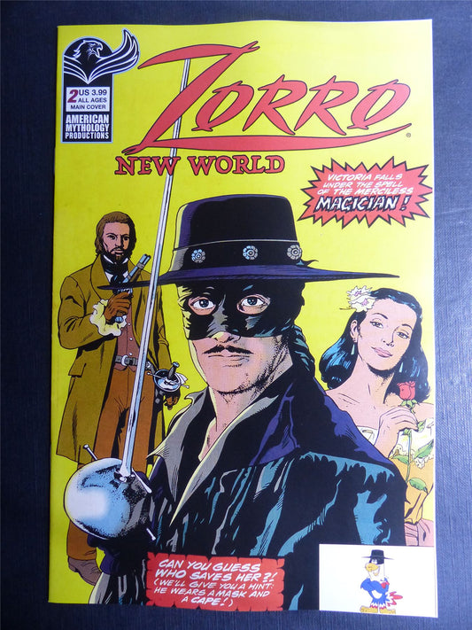 ZORRO: New World #2 - Sept 2021 - Mythology Comics #2D0