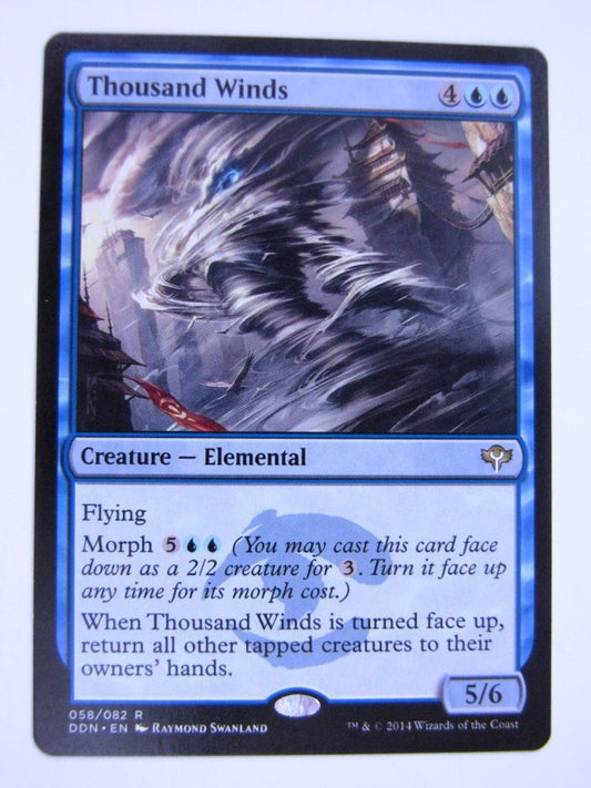 MTG Magic Played Cards: THOUSAND WINDS # 7D2