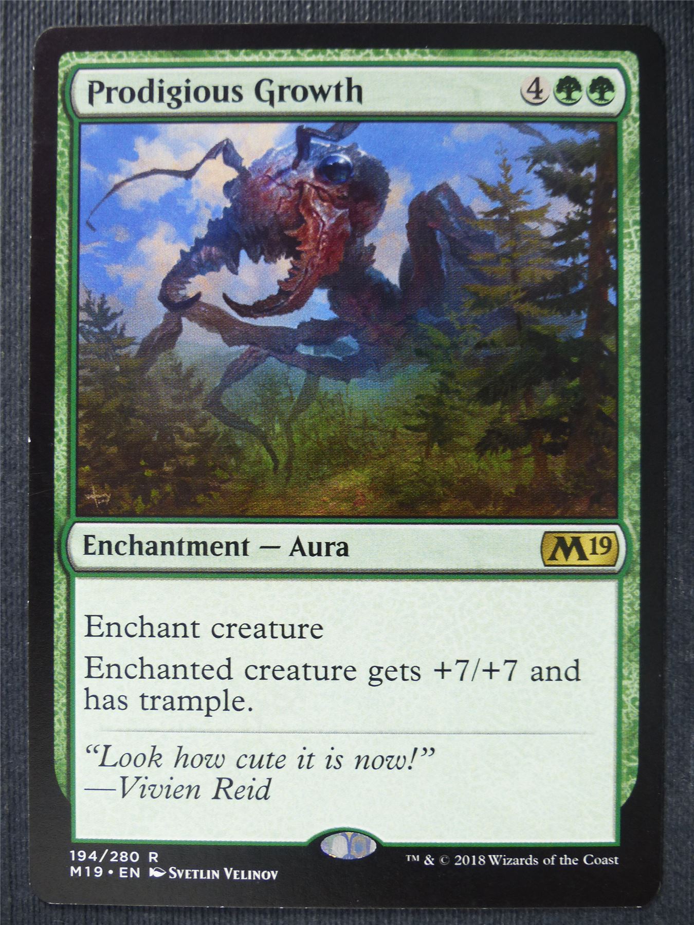 Prodigious Growth - Mtg Card #2K1