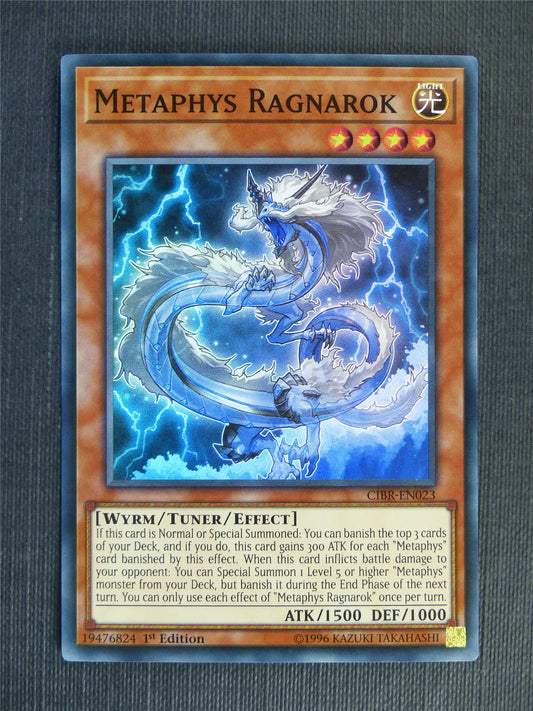 Metaphys Ragnarok CIBR Super Rare - 1st ed - Yugioh Cards #14I