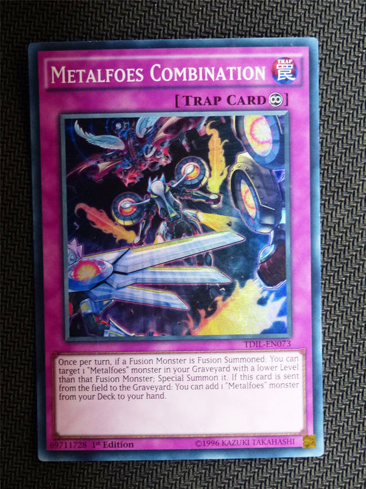 Metalfoes Combination - TDIL - Super Rare - Yugioh Card # 1F49