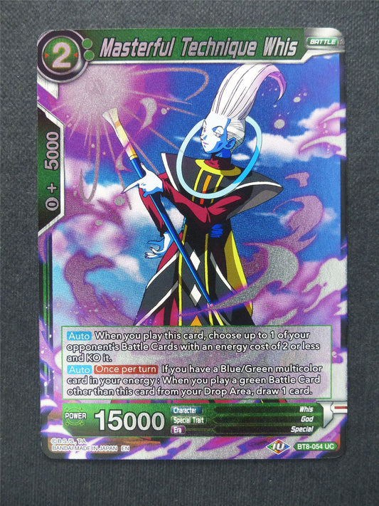 Masterful Technique Whis Foil - Dragon Ball Super Cards #3Q