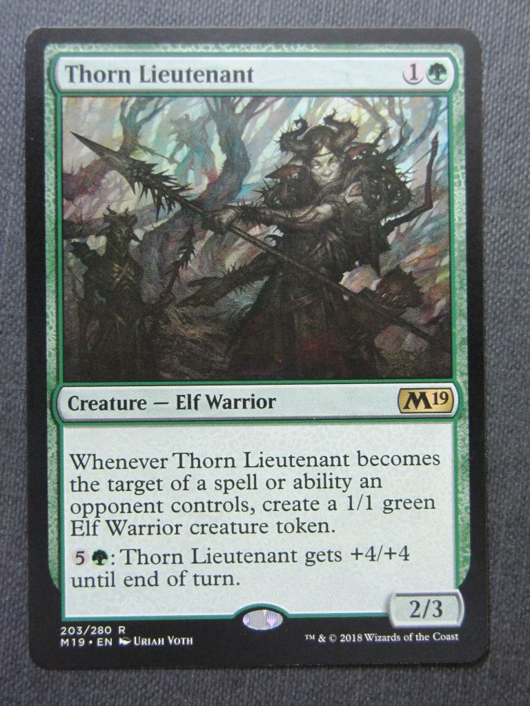 Thorn Lieutenant - Mtg Magic Cards # 9C62