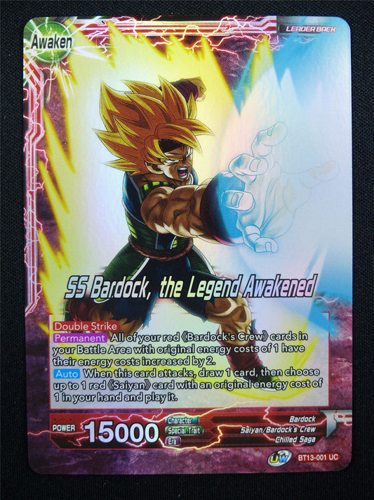 SS Bardock the Legend Awakened UC Foil - Dragon Ball Super Card #IC