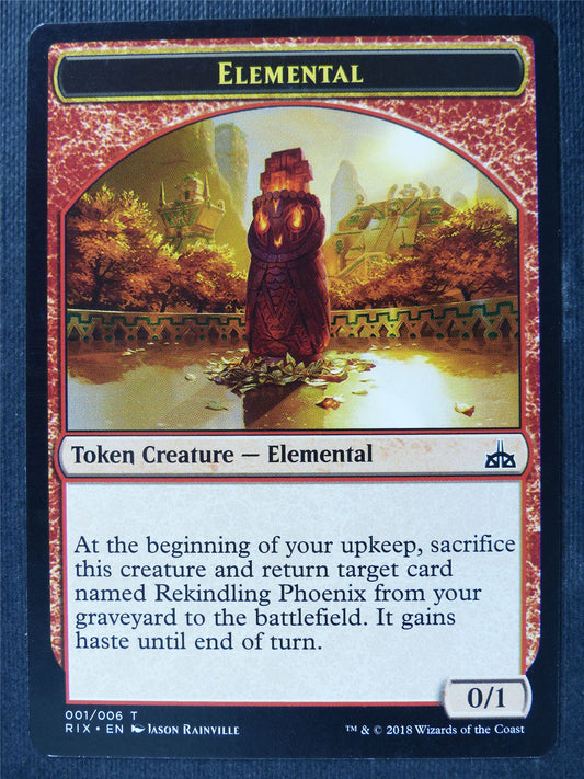 Elemental Token - Mtg Card #3V0