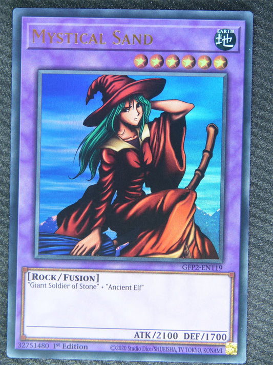 Mystical Sand GFP2 Ultra Rare - 1st ed - Yugioh Card #833